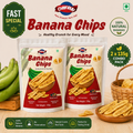 Chiifruu Fast Special Banana Chips | Black Salt & Black Pepper 270g
